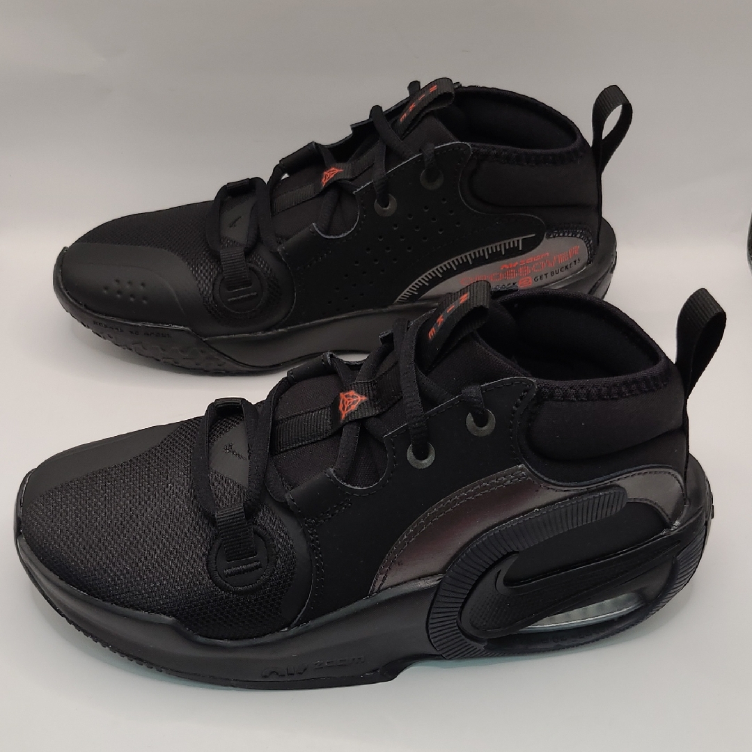 New Nike Air Zoom Crossover 2 (Gs) Basketball Shoes - Black/Anthracite Size 4y